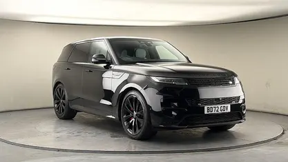 Used Land Rover Range Rover Sport First Edition 350 HP (257 kW) 2022 Santorini black SUV