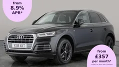 Black Used 2018 Audi Q5 S-Line SUV | £19,170 (Fair price)