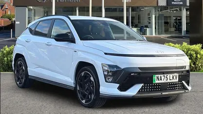 Used Hyundai Kona N Line 160 kW (218 HP) 2025 White SUV