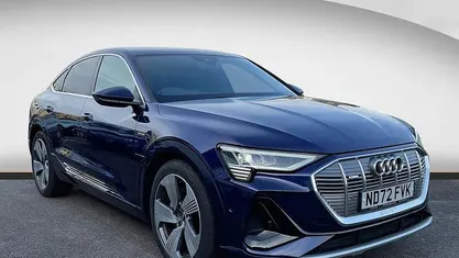 Used 2022 Audi e-tron Sportback S-Line SUV | £21,790 (Fair price)