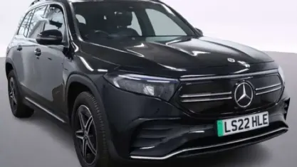 Used Mercedes EQB350 AMG line 214 kW (292 HP) 2022 Black SUV