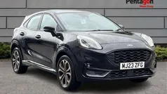 Agate black premium paint Used 2023 Ford Puma ST-Line SUV | £18,995 (Fair price)