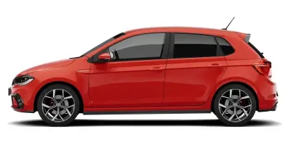 Used VW Polo GTI 192 HP (141 kW) 2017 Red Hatchback