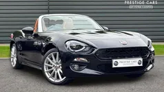 Black Used 2017 Fiat 124 Spider Lusso Plus Cabriolet | £13,991 (Fair price)