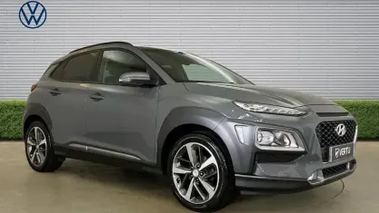 Used Hyundai Kona Premium 120 HP (88 kW) 2019 Grey SUV