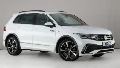 Used VW Tiguan R-line 150 HP (110 kW) 2022 White SUV
