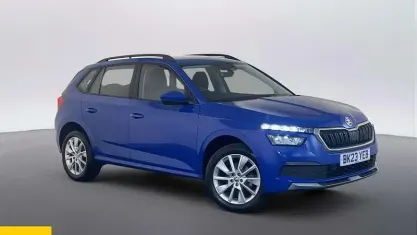 Used Skoda Kamiq SE 95 HP (69 kW) 2023 Blue SUV