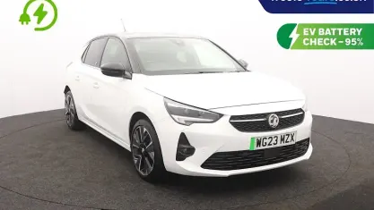 Used Vauxhall Corsa-e Ultimate 100 kW (136 HP) 2023 White Hatchback
