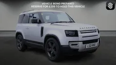 Hakuba silver Used 2021 Land Rover Defender First Edition SUV | £44,000 (Super price)