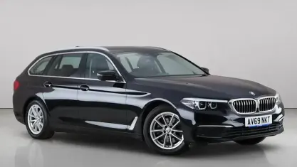 Used BMW 520 184 HP (135 kW) 2019 Black Estate