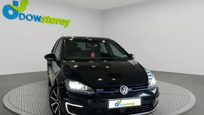 Used VW Golf VII GTE 204 HP (150 kW) 2016 Black Hatchback