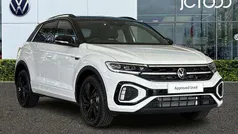 White New 2025 VW T-Roc Black Edition SUV | £32,500 (Fair price)