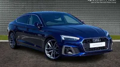 Blue Used 2022 Audi A5 Sportback S-Line Hatchback | £28,289 (Fair price)