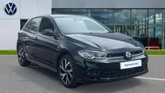 Deep black pearl Used 2023 VW Polo R-line Hatchback | £21,543 (Fair price)