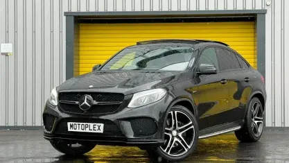 Used Mercedes GLE450 AMG Premium Plus 367 HP (269 kW) 2016 Black Coupe
