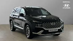 Black Used 2022 Hyundai Santa Fe Premium SUV | £27,677 (Good price)