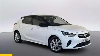 Used Vauxhall Corsa Elite 101 HP (74 kW) 2021 White Hatchback