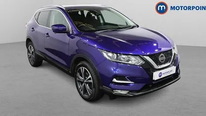 Used Nissan Qashqai N-Connecta 116 HP (85 kW) 2018 Blue SUV