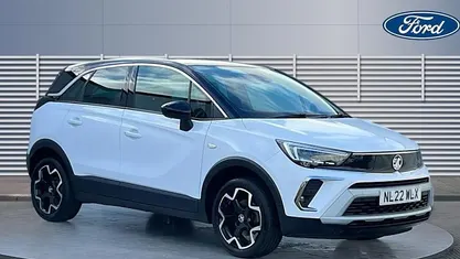 Used Vauxhall Crossland Edition 110 HP (80 kW) 2021 White SUV