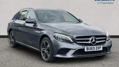 Used Mercedes C200 Premium 184 HP (135 kW) 2019 Grey Estate