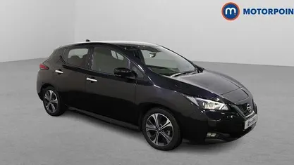 Black Used 2021 Nissan Leaf N-Connecta Hatchback | £9,799 (Fair price)