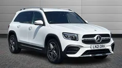 Polar white Used 2021 Mercedes GLB220 AMG Line Premium SUV | £26,950 (Fair price)