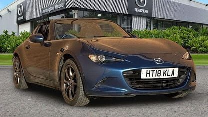 Używany Mazda MX5 Inclusive 131 KM (96 kW) 2018 Niebieski Kabriolet