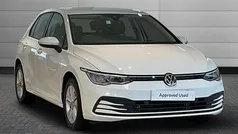 White Used 2021 VW Golf VIII Life Hatchback | £16,990 (Fair price)