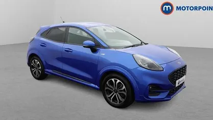 Used Ford Puma ST-Line 125 HP (91 kW) 2021 Blue SUV
