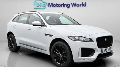 Used Jaguar F-Pace Chequered Flag 179 HP (131 kW) 2020 White SUV