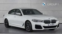 White Used 2022 BMW 530 M Sport Sedan | £32,850 (Fair price)