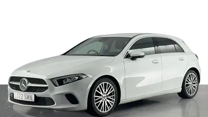 Used Mercedes A180 Executive 136 HP (100 kW) 2022 White Hatchback