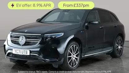 Black Used 2022 Mercedes EQC400 AMG line SUV | £20,903 (Super price)