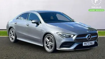 Usado Mercedes CLA220 AMG line 190 HP (139 kW) 2022 Cinzento Sedan