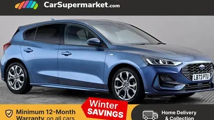 Blue Used 2023 Ford Focus ST-Line Hatchback | £14,997 (Fair price)