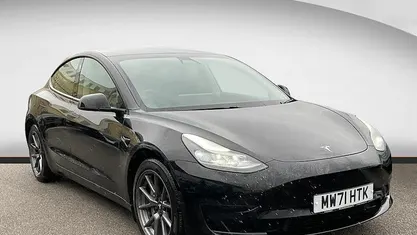Used Tesla Model 3 Standard Range 208 kW (283 HP) 2021 Black Sedan
