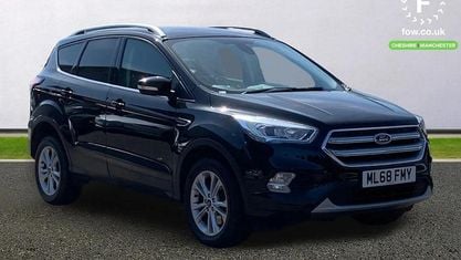 Second-hand Ford Kuga Titanium 182 CP (133 kW) 2018 Negru SUV