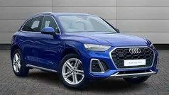 Blue Used 2021 Audi Q5 S-Line SUV | £30,290 (Fair price)