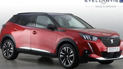 Red Used 2021 Peugeot 2008 Premium SUV | £13,813 (Fair price)