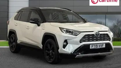 Used Toyota RAV4 Hybrid 218 HP (160 kW) 2019 Black SUV
