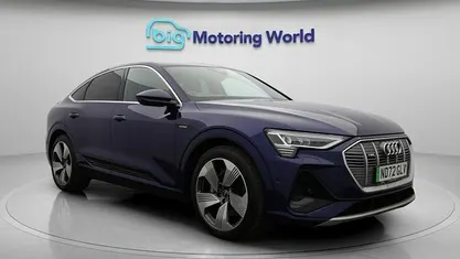 Used 2022 Audi e-tron Sportback S-Line SUV | £22,500 (Fair price)