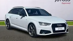 White Used 2019 Audi A4 Black Edition Estate | £19,500 (Fair price)