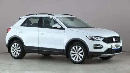 Used VW T-Roc SE 150 HP (110 kW) 2020 White SUV