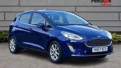 Blue Used 2017 Ford Fiesta Zetec Hatchback | £7,494 (Fair price)