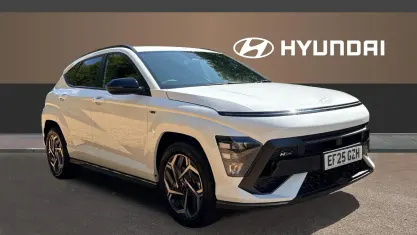 Used Hyundai Kona N Line 129 HP (94 kW) 2025 White SUV