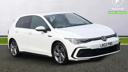 Used VW Golf VIII R-line 150 HP (110 kW) 2022 White Hatchback
