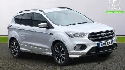 Used Ford Kuga ST-Line 150 HP (110 kW) 2018 Silver SUV