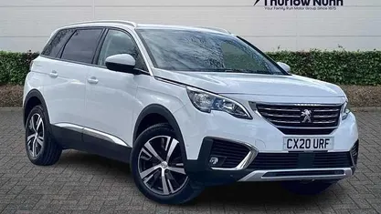 Used Peugeot 5008 Allure 131 HP (96 kW) 2020 White SUV