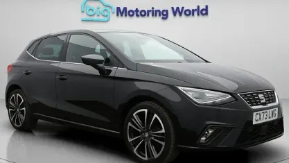 Begagnad Seat Ibiza XCELLENCE Lux 110 HK (80 kW) 2024 Svart Halvkombi