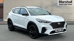 White Used 2020 Hyundai Tucson N Line SUV | £14,593 (Fair price)